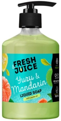 Изображение Dozownik do myda Elfa Pharm FRESH JUICE Mydo w pynie Yuzu i Mandarynka 460 ml