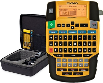Изображение Drukarka etykiet Dymo Przemysowa Rhino 4200 termotransferowa (1852994)