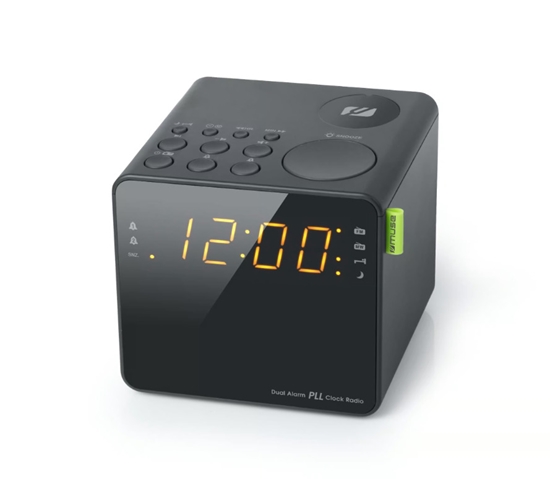 Picture of Dual alarm clock radio PLL, 2×1.5V, M 187 CR, MUSE