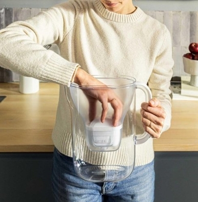 Изображение Dzbanek filtrujcy Brita Dzbanek Essential XL+3 wkady ciemnoniebieski