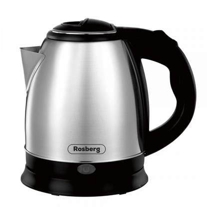 Picture of Electric Kettle Rosberg 555R51230J, 1500W, 1L, Stainless Steel Body