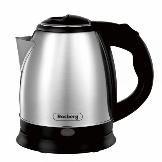Picture of Electric Kettle Rosberg 555R51230J, 1500W, 1L, Stainless Steel Body