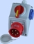 Изображение Elektromet Zestaw C32-18.1N rozcznik 0-1 + wtyk 32A IP44 (974023)