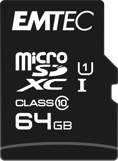 Picture of Emtec MicroSDXC 64GB UHS-I U1 EliteGold