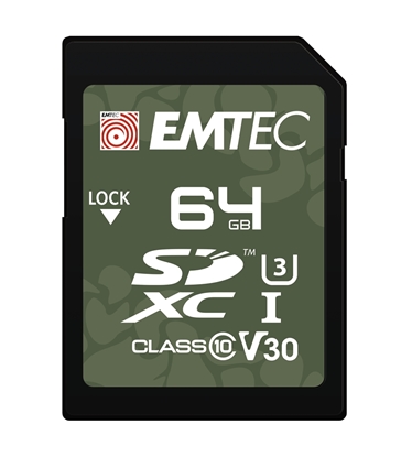 Attēls no Emtec SDXC 64GB UHS-I U3 V30 Outdoor