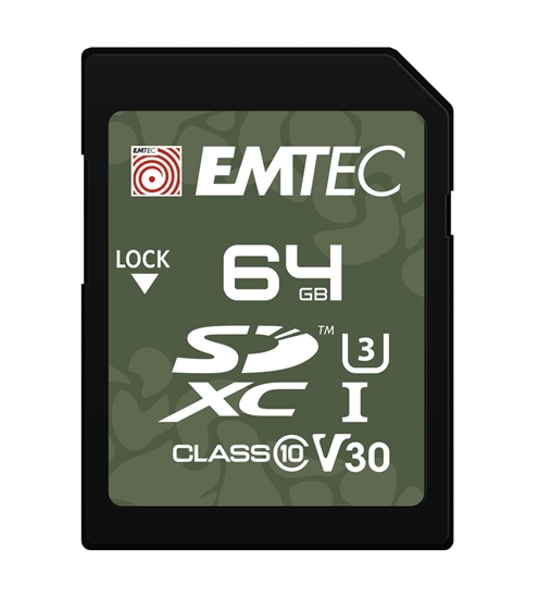 Picture of Emtec SDXC 64GB UHS-I U3 V30 Outdoor