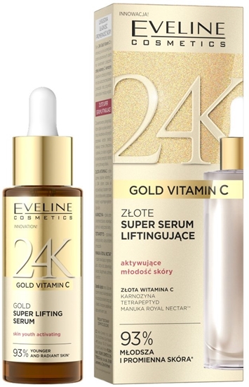 Picture of Eveline EVELINE_24K Gold Vitamin C Zote super serum liftingujce 30ml