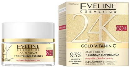 Picture of Eveline EVELINE_24K Gold Vitamin C Zoty krem do twarzy napinajcy 60+ 50ml