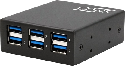 Attēls no Exsys EX-11246HMS 6-Port USB 3.2 Gen 1 Hub