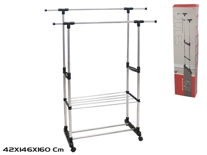 Picture of Extendable Coat Rack 90–146 / 92–160 cm, 42x146x160 cm