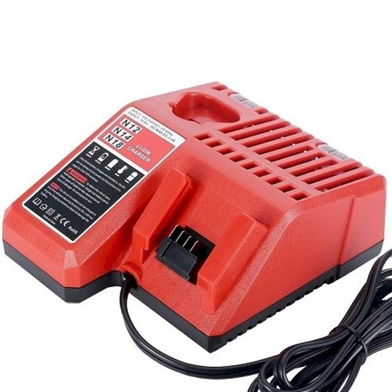 Изображение ExtraDigital Charger for MILWAUKEE Power Tool Batteries N12, N14, N18 10.8V-18V 3A Li-ion