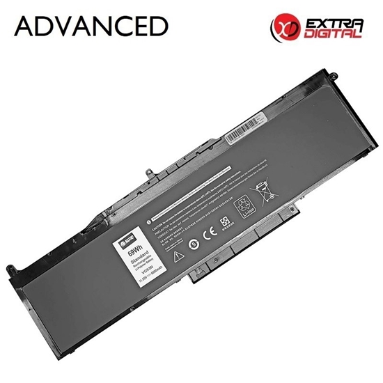 Изображение ExtraDigital Notebook Battery DELL VG93N 6000mAh