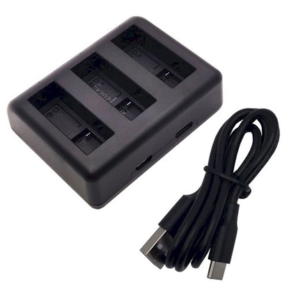 Изображение ExtraDigital Triple Charger for DJI Osmo Action 3/Action 4
