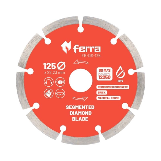 Picture of Ferra segmented diamond disc 125x22,23mm