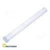 Picture of Fibre for LED; round; ¨5mm; Front: flat; straight