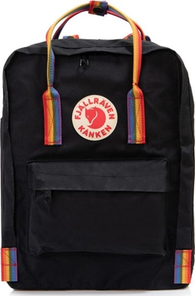 Attēls no Fjallraven Kanken Plecak Kanken Rainbow Black F23620-550-907