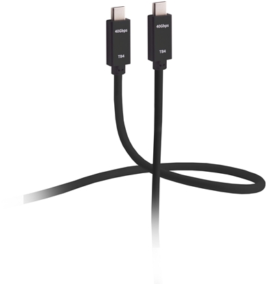 Picture of Flexline FL31-77015, Male, Male, 0.5 m, Black, Gold, 40 Gbit/s
