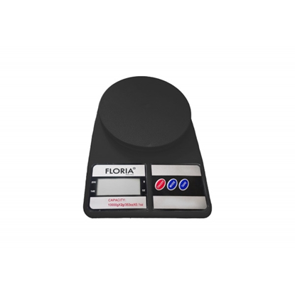 Picture of Floria ZLN 9076 digital kitchen scale, Capacity 2g–10,000g, LCD Display, Maximum 10kg
