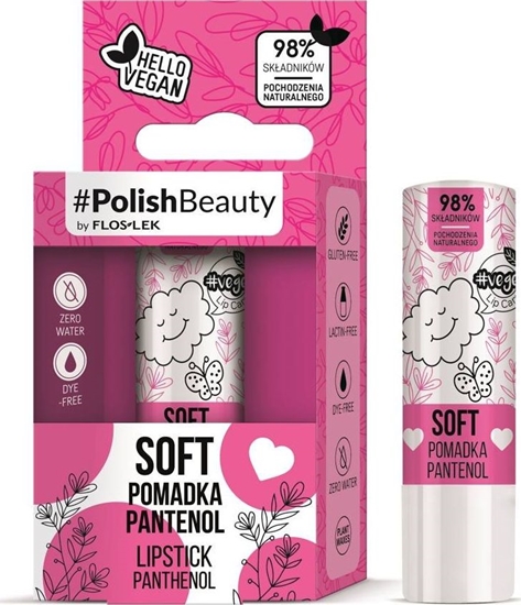 Picture of Floslek Lip Care Vege* Pomadka ochronna do ust z Pantenolem - Soft 1szt