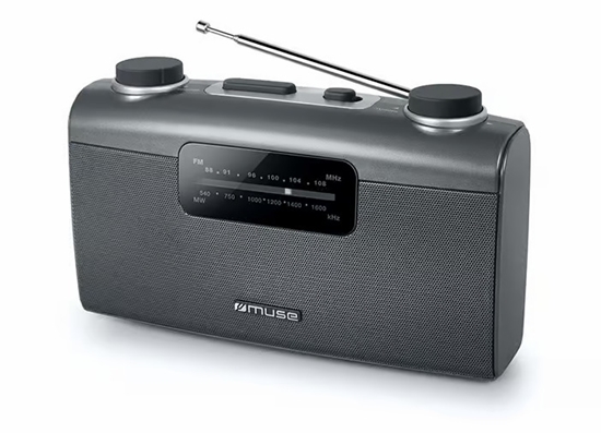 Picture of FM/MW portable radio, MUSE, M 058 R
