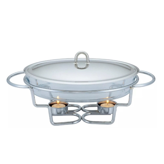 Picture of Food warmer, glass - steel, 3l, KH 1411, Kinghoff