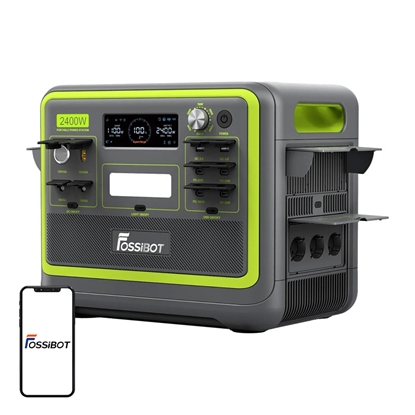 Изображение FOSSIBOT F2400 2400W Charging Station (Green)