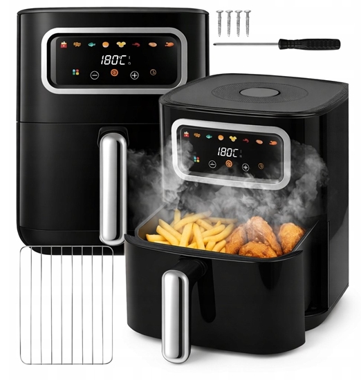 Picture of Frytkownica beztuszczowa Retoo FRYTKOWNICA BEZTUSZCZOWA AIR FRYER 5L 1500W 8 TRYBÓW