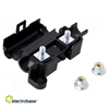 Picture of Fuse holder; 40mm; 125A; screw,push-in; Leads: M5 screws; ways: 1