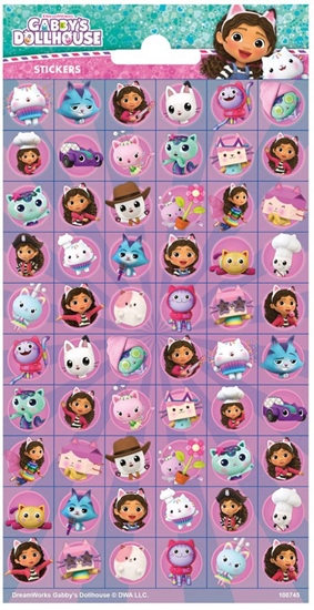 Picture of Usorteret Gabbys doll house mini stickers
