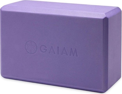 Изображение Gaiam GAIAM KOSTKA DO JOGI Z PIANKI FIOLETOWA 52214