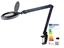 Picture of Galda lupa ar LED apgaismojumu NEWBRAND 5dpt (×2.25) Ø120mm 60LED 8W 230V melna
