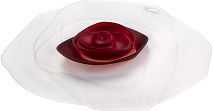 Attēls no galeria plakatu Charles Viancin ROSE 11,5 cm 2 Silicone Drink Covers white/red