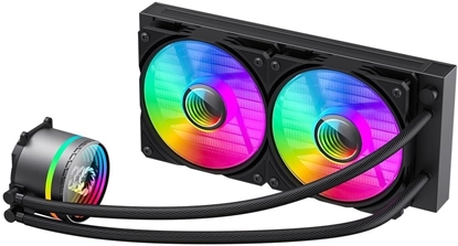 Picture of Gamemax CPU Liquid Cooler | ICEBURG 240 INFINITY | Black