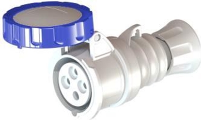 Picture of Gewiss Gniazdo przenone niebieskie 3P 16A 230V IP66/IP67/IP68/IP69 (GW62026H)