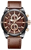 Изображение Giewont Men’s Chronograph Sapphire Watch / black-brown