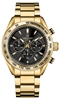 Изображение Giewont Men’s Chronograph Sapphire Watch / gold/black