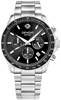 Изображение Giewont Men's Chronograph Sapphire Watch GW3520-B2 / silver black