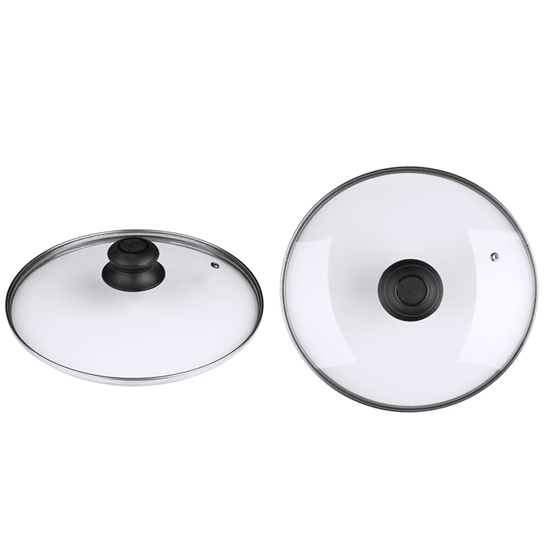 Изображение Glass lid with plastic knob, 28 cm, 3022, Michelino