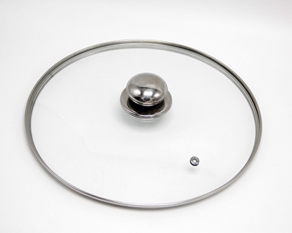 Изображение Glass lid with stainless steel knob, 28 cm, 3026, Michelino