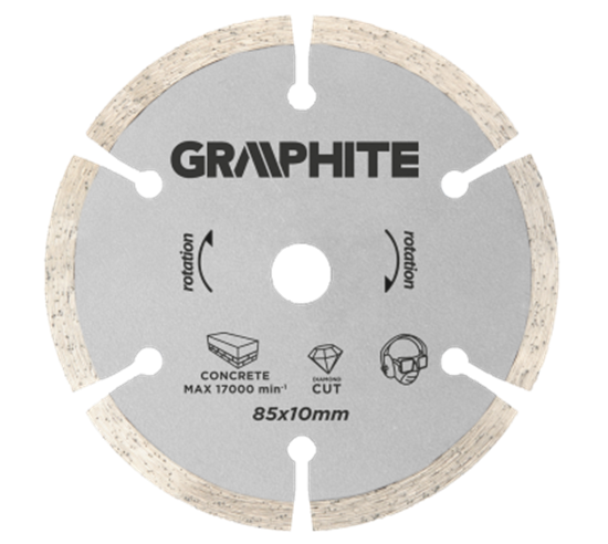 Picture of Graphite Tarcza diamentowa 85x10mm segmentowa - 55H550