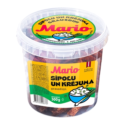 Изображение Grauzdini MARIO, ar sipolu un krejuma garšu, 300g
