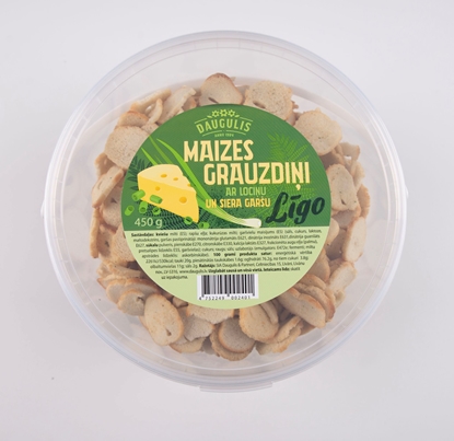 Picture of Grauzdiņi DAUGULIS, ar lociņu un siera garšu, 450g