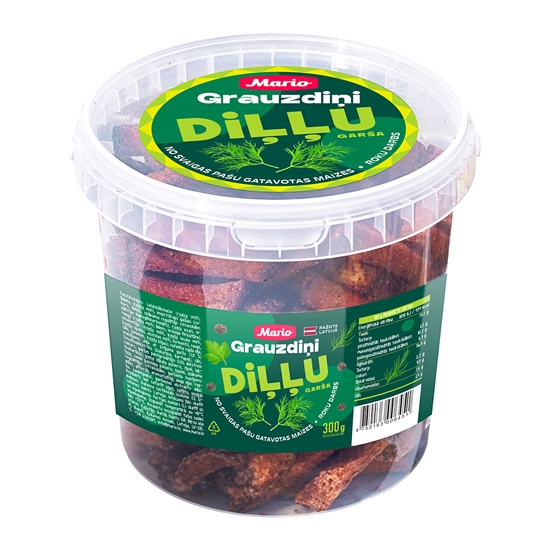 Picture of Grauzdiņi MARIO, ar diļlu garšu, 300g