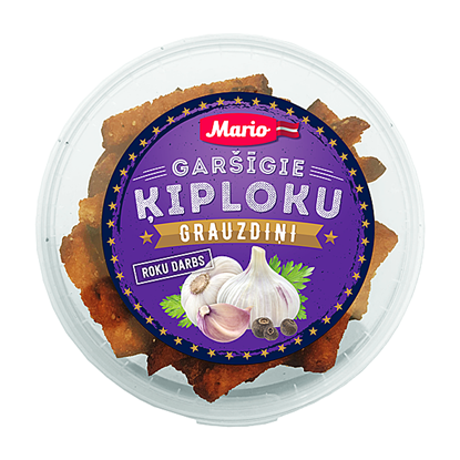 Изображение Grauzdiņi MARIO, ar ķiploku garšu, 450g