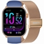 Изображение GRAVITY GT28-8 Women's Smartwatch with Strap + Bracelet / Rose Gold / Navy