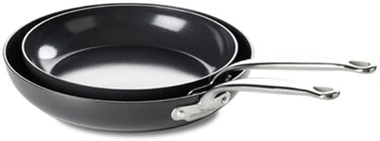 Изображение GreenPan Barcelona Pro 2 pcs Frypan Set 24+28cm Black