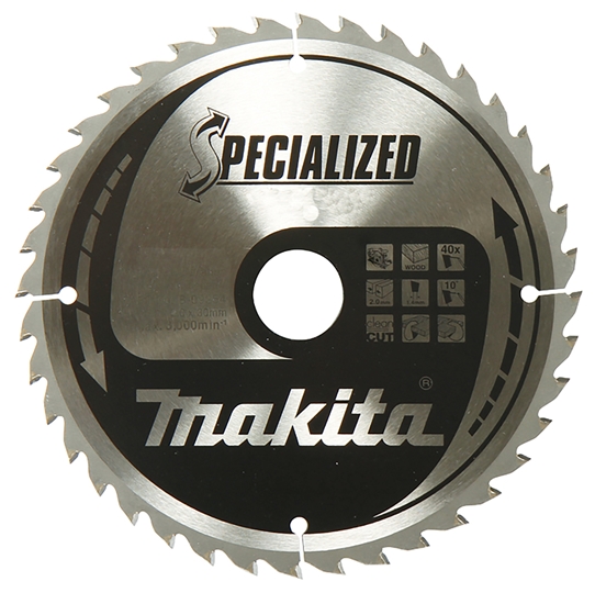 Picture of Griešanas disks kokam Makita Specialized TCT; 190x30 mm; Z44; 23°