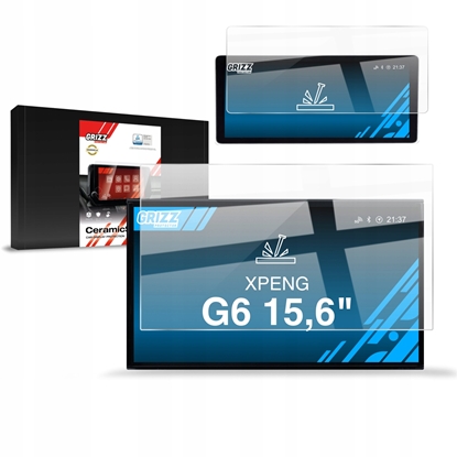 Picture of GrizzGlass Folia ceramiczna GrizzGlass CarDisplay Protection do XPENG G6 15,6" (2025-2026) [2w1]