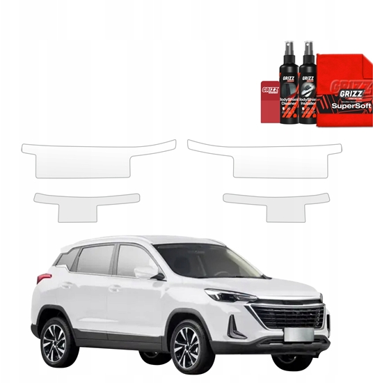 Picture of GrizzGlass Folia ochronna na progi GrizzGlass BodyShield do BAIC BEIJING 3 (2023-2026) [4w1]
