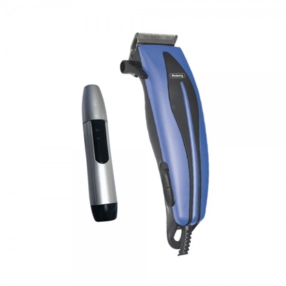Picture of Hair Clipper Rosberg 5R51Hair clipper with ear nose trimmer Rosberg 5R51810MNB, 10W810MNB, 10W, Blue
